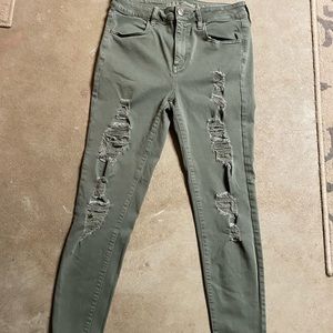 American eagle ripped jeans
